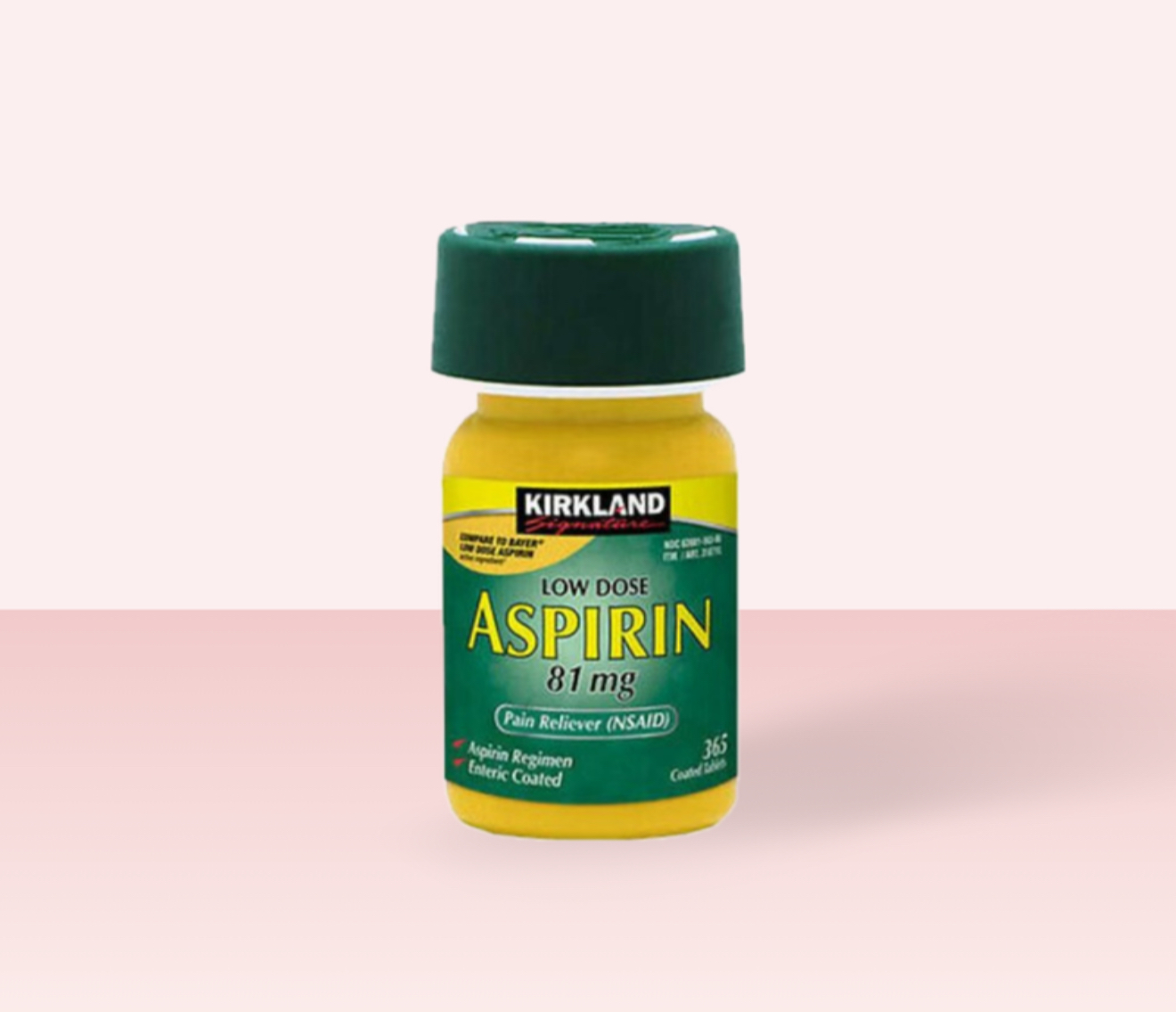 قرص آسپرین 81 کرکلند ۳۶۵ عددی