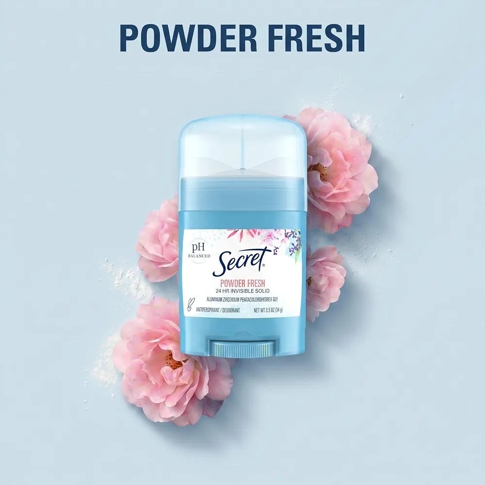 مام زنانه ضد تعریق سکرت Powder Fresh | ماندگاری ۲۴ ساعته ۱۴گرم