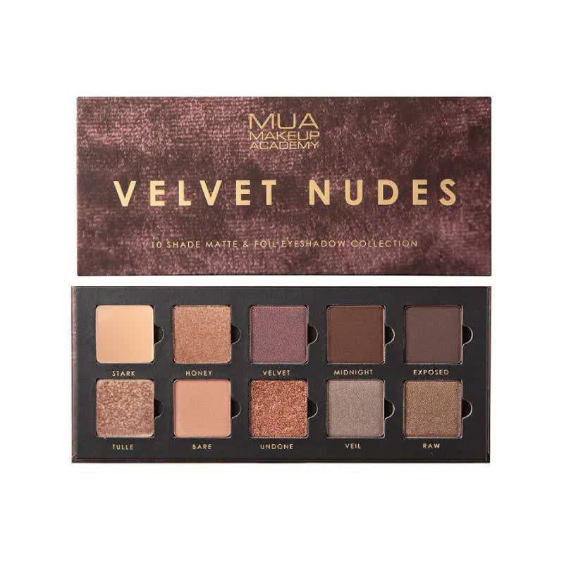 پلت سایه MUA velvet nudes