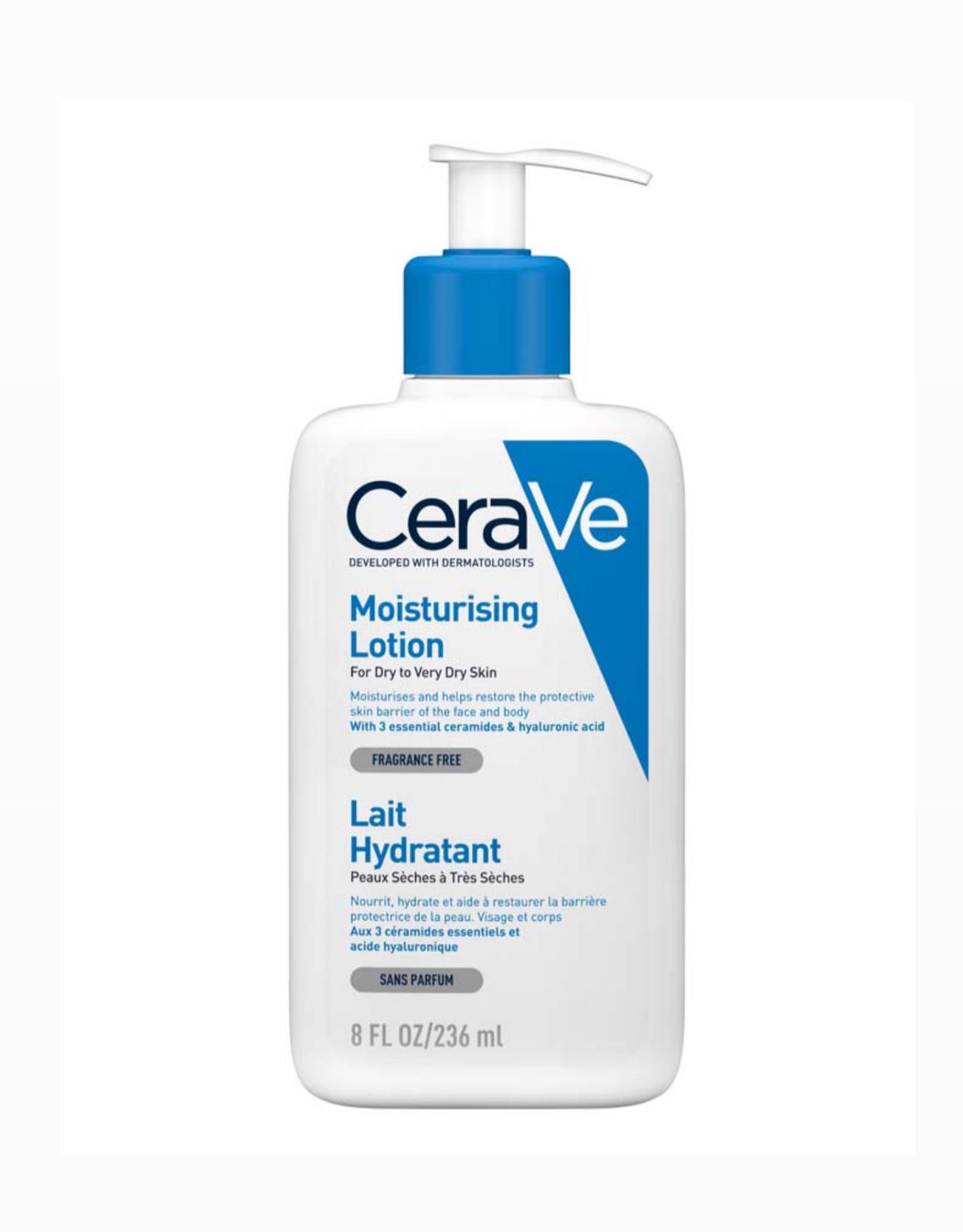 لوسیون مرطوب کننده صورت و بدن سراوی ۲۳۶ میل